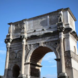 si-eleva-nel-foro-romano-larco-di-tito-una-testimonianza-storica-dellantica-roma